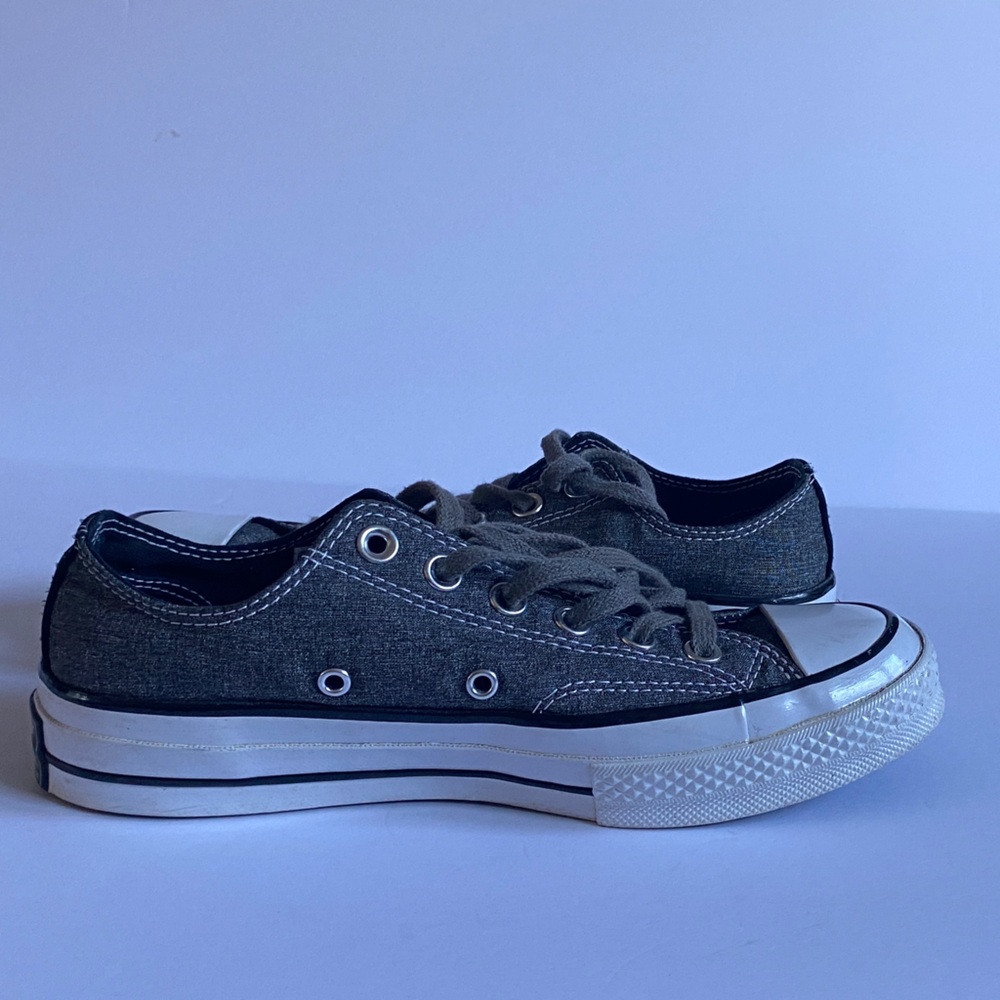 Converse Fragment Chuck Taylor All Star Unisex Charcoal Canvas Sneakers - Picture 9 of 10